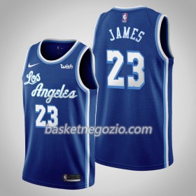 Canotte Uomo Los Angeles Lakers LeBron James 23 2019-20 Nike Hardwood Classics Swingman